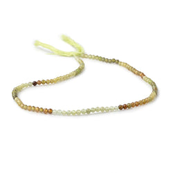 3.2mm Grossular Garnet Micro Faceted Round Beads 12.5 inch 106 pieces (ONLINE ORDER ONLY)
