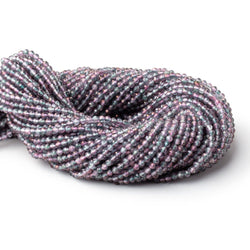 3.2mm Mystic Purple Quartz Micro Faceted Round Beads 12.5 inch 108 pieces (ONLINE ORDER ONLY)