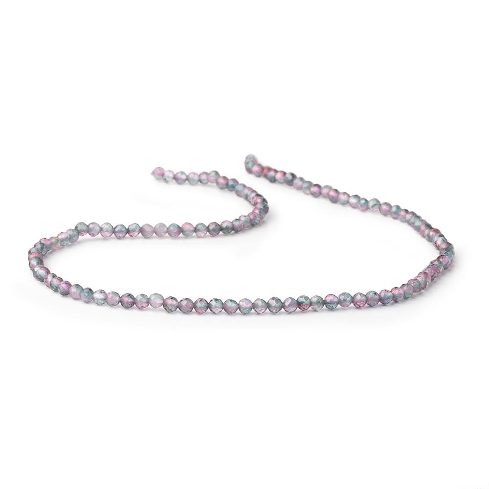 3.2mm Mystic Purple Quartz Micro Faceted Round Beads 12.5 inch 108 pieces (ONLINE ORDER ONLY)