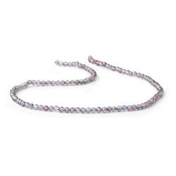 3.2mm Mystic Purple Quartz Micro Faceted Round Beads 12.5 inch 108 pieces (ONLINE ORDER ONLY)