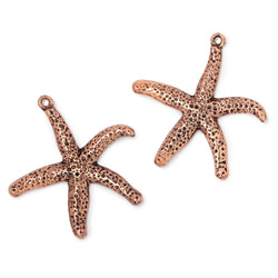 32mm Starfish Pendant Charm Set of 2 pieces (ONLINE ORDER ONLY)