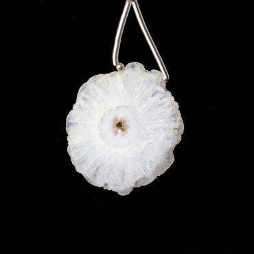32x32mm Solar Quartz Plain Slice Bead 1 piece (ONLINE ORDER ONLY)
