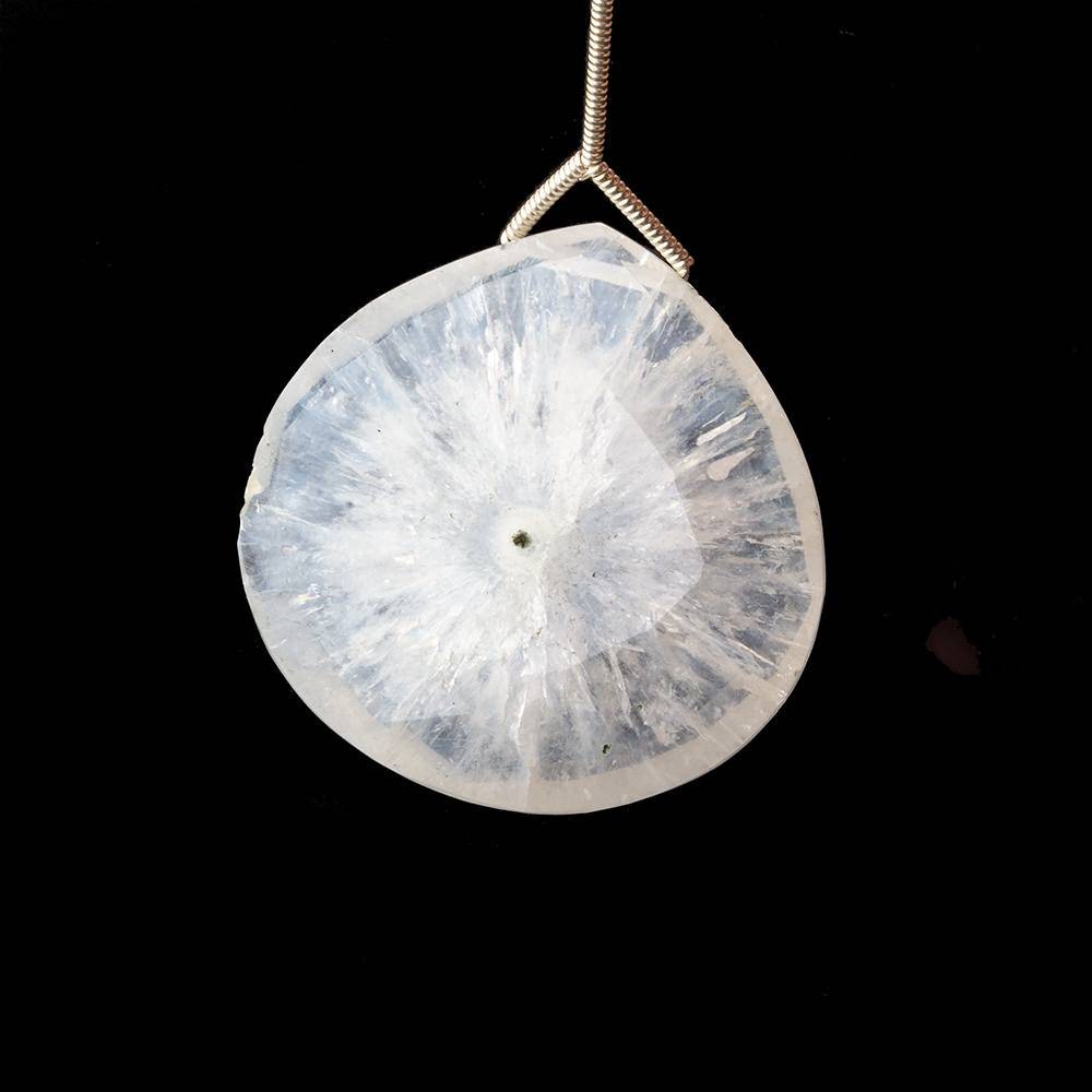 32x33mm Solar Quartz Faceted Heart Focal Bead 1 piece AAA (ONLINE ORDER ONLY)