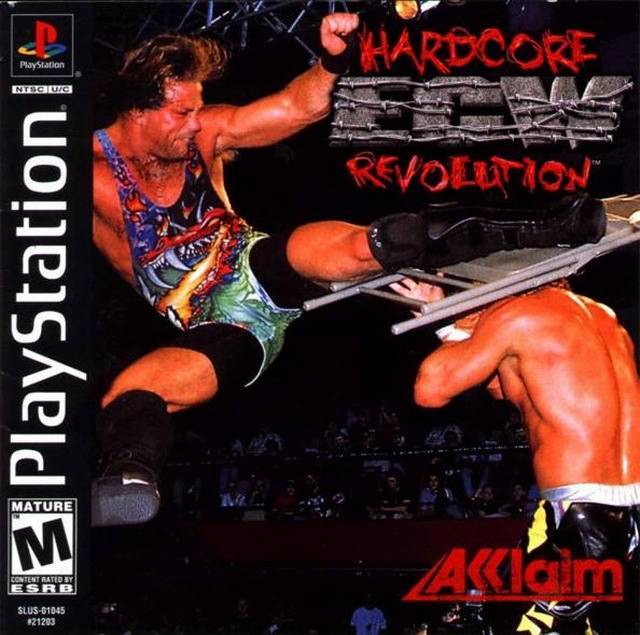 ECW Hardcore Revolution (Playstation) (ONLINE ORDER ONLY)