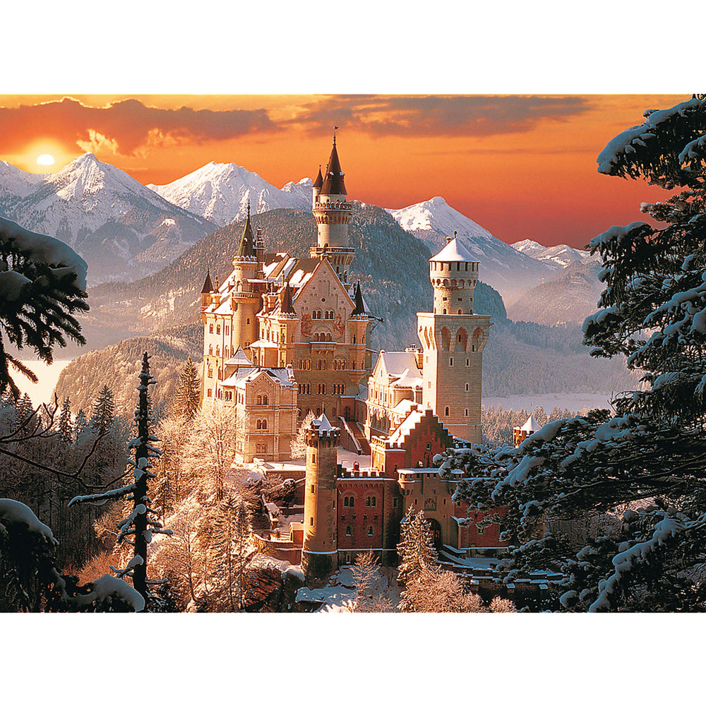 Trefl Red 3000 Piece Puzzle - Wintry Neuschwanstein Castle, Germany / Kirch (ONLINE ORDER ONLY)