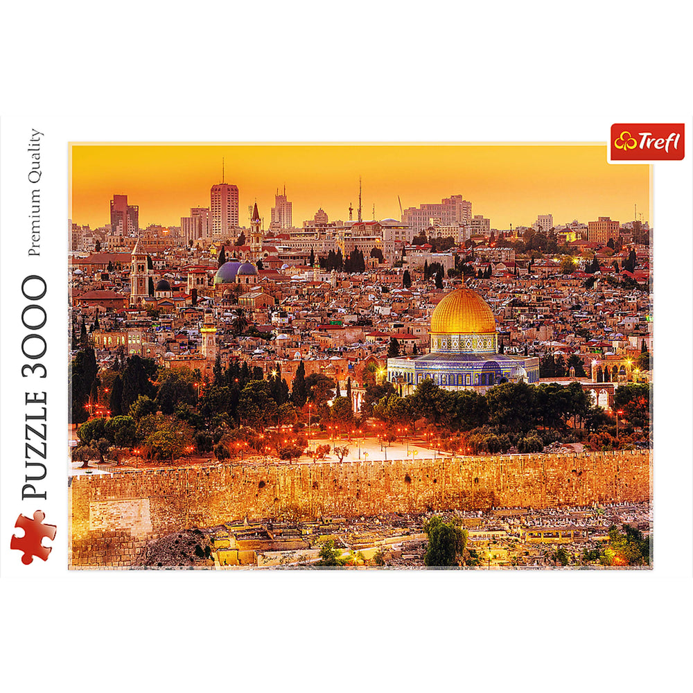 Trefl Red 3000 Piece Puzzle - The roofs of Jerusalem / Fototeca (ONLINE ORDER ONLY)