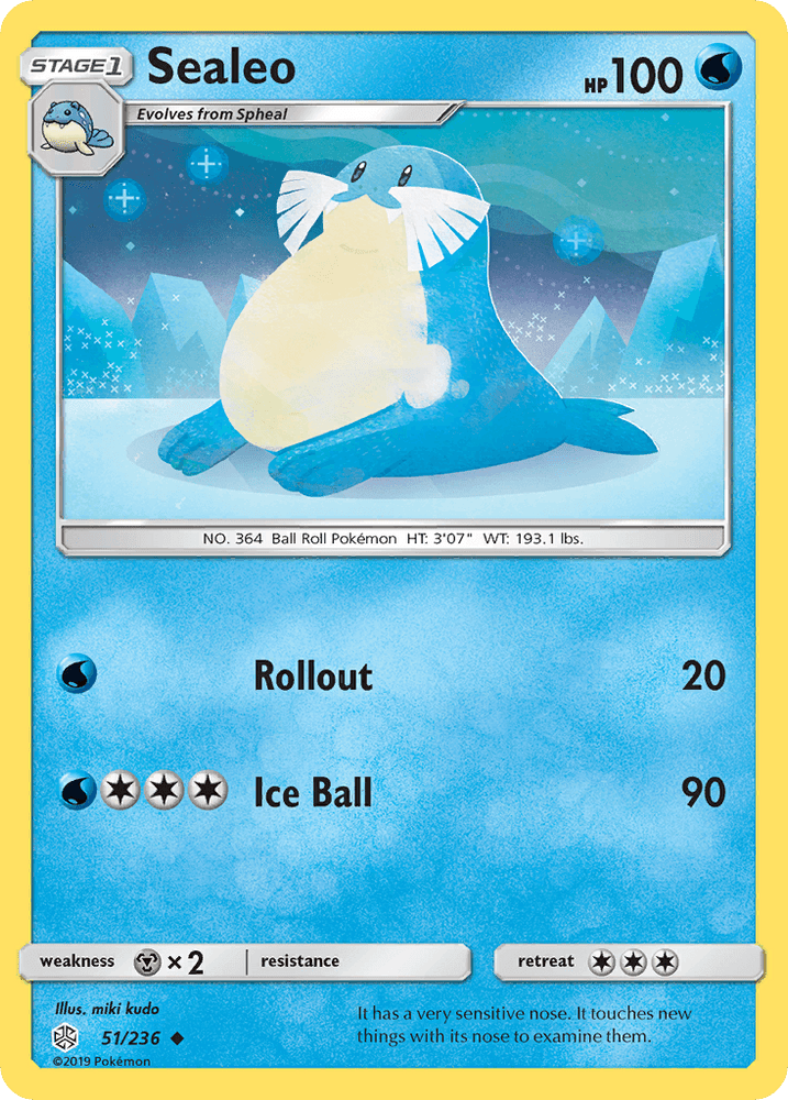 Sealeo (51/236) [Sun & Moon: Cosmic Eclipse] (Online Only)