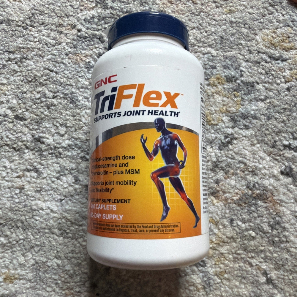 GNC 719184 TriFlex 240 Tablets Glucosamine and MSM Joint Support Supplement (ONLINE ORDER ONLY)