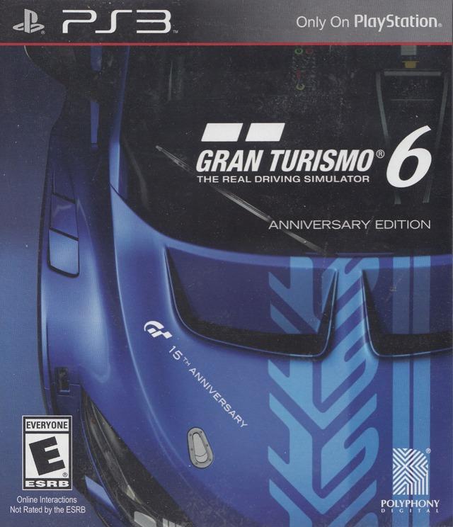 Gran Turismo 6 (Anniversary Edition) (Playstation 3) (Online Order Only)