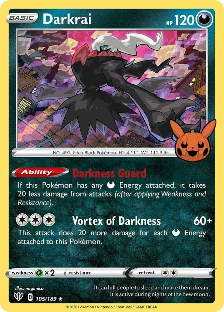 Darkrai (105/189) [Trick or Trade] (Online Only)