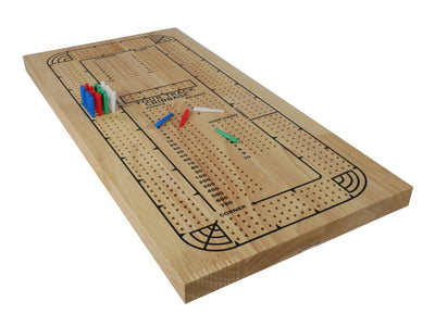 Cribbage - 4 Track Wood Cribbage (ONLINE ORDER ONLY)