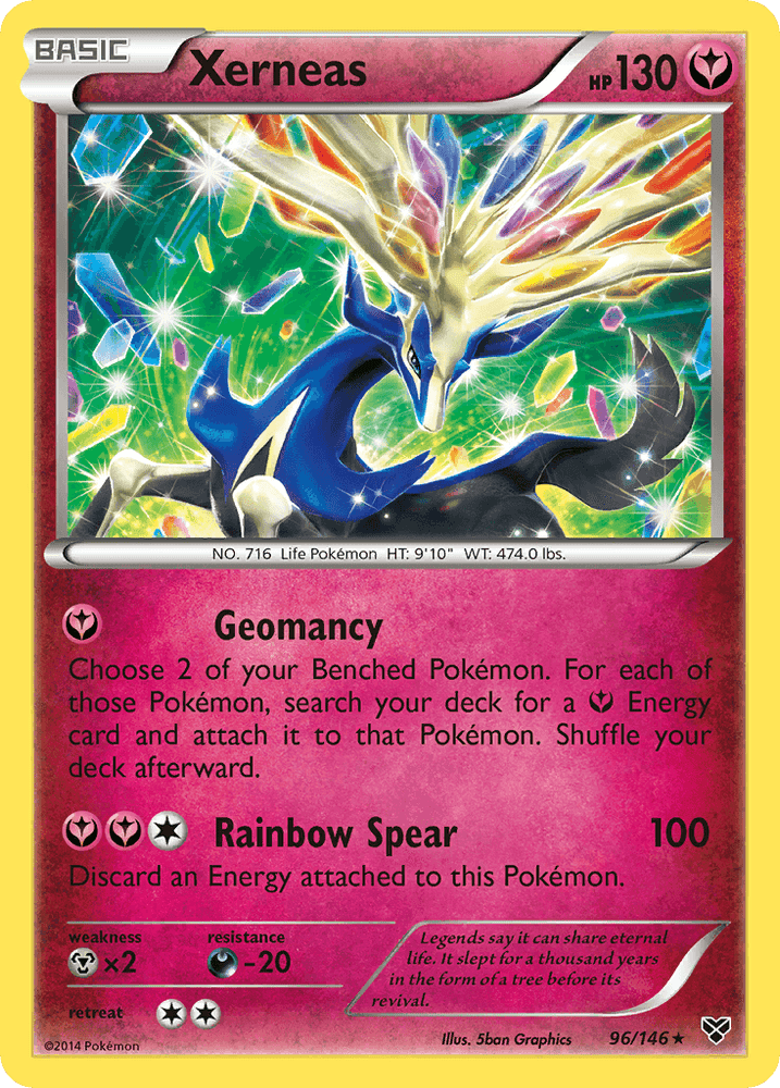Xerneas (96/146) [XY: Base Set] (Online Only)