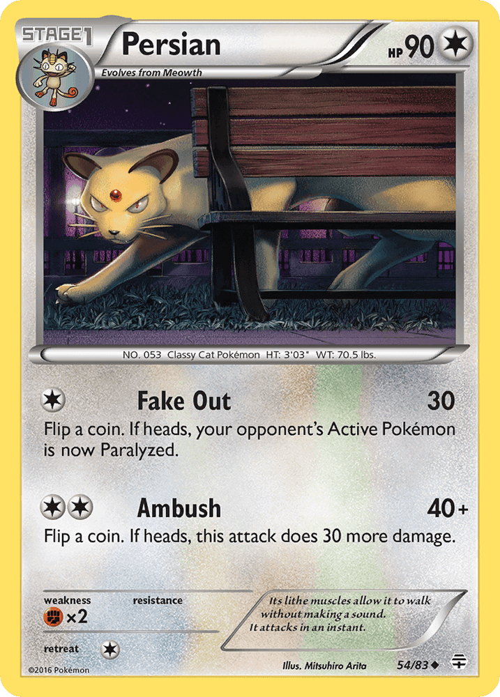 Persian (54/83) [XY: Generations] (Online Only)