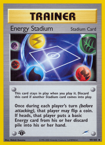 Energy Stadium (99/105) [Neo Destiny 1st Edition] (Online Only)
