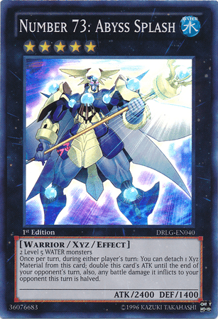 Number 73: Abyss Splash [DRLG-EN040] Super Rare (ONLINE ORDER ONLY)