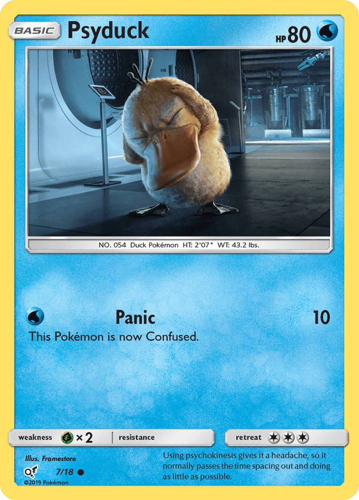 Psyduck (7/18) [Sun & Moon: Detective Pikachu] (Online Only)