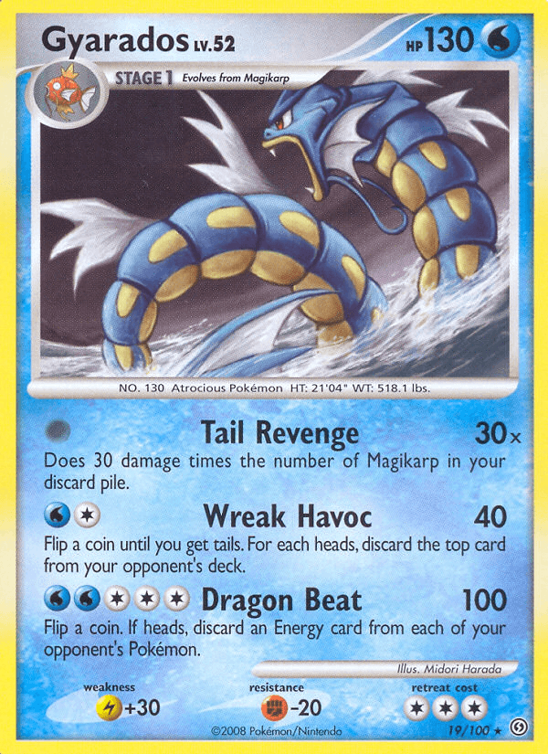 Gyarados (19/100) [Diamond & Pearl: Stormfront] (Online Only)