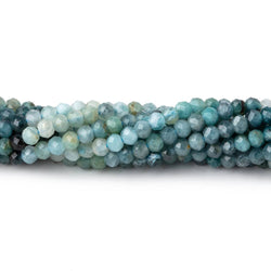 3.3mm Grandidierite Micro Faceted Rondelle Beads 12.5 inch 118 pieces (ONLINE ORDER ONLY)