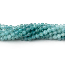 3.3mm Grandidierite Micro Faceted Round Beads 12.75 inch 100 pieces (ONLINE ORDER ONLY)