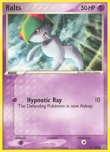 Ralts (61/106) [EX: Emerald] (Online Only)