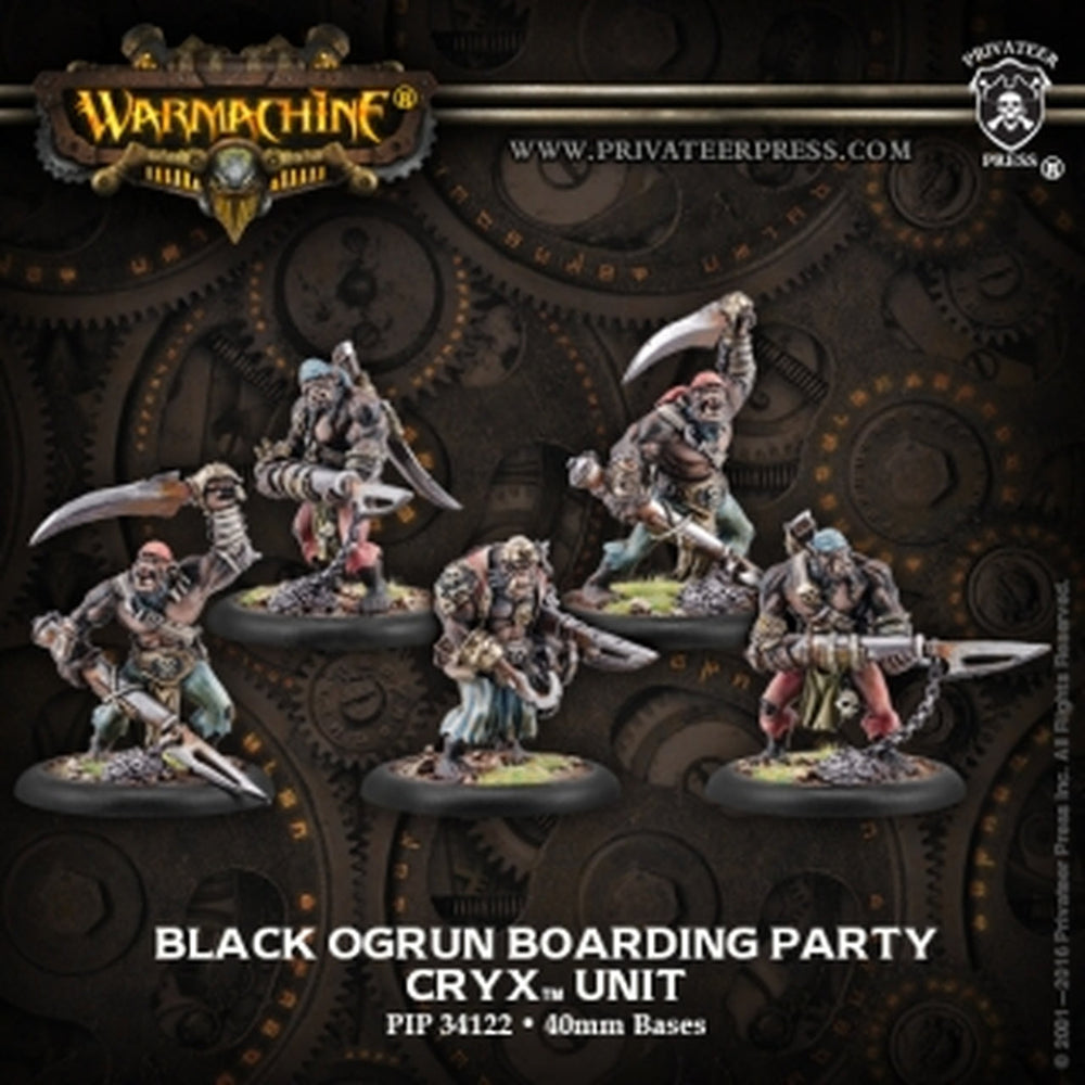 Warmachine: Cryx Black Ogrun Boarding Party 2 (ONLINE ORDER ONLY)