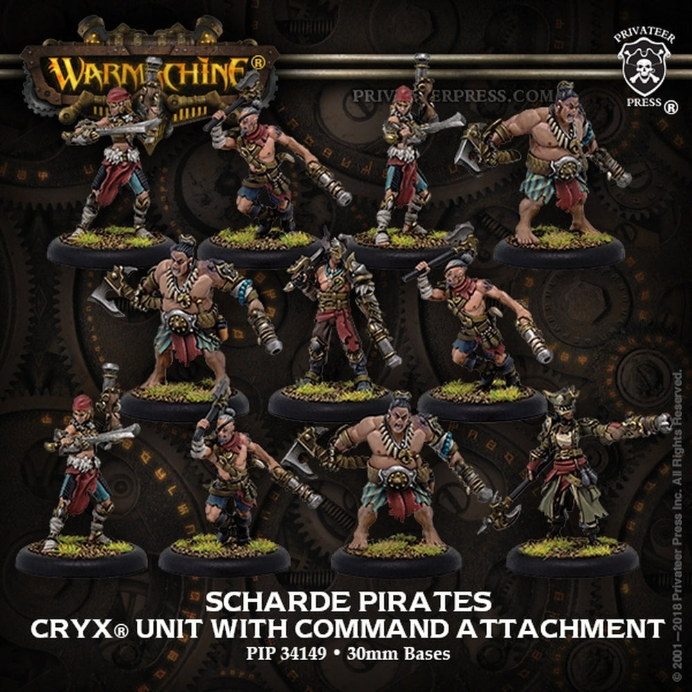 Warmachine: Cryx Scharde Pirates (ONLINE ORDER ONLY)
