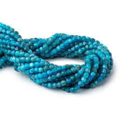 4.5mm Apatite Micro Faceted Cube Beads 12.5 inch 70 pieces (ONLINE ORDER ONLY)