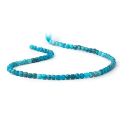 4.5mm Apatite Micro Faceted Cube Beads 12.5 inch 70 pieces (ONLINE ORDER ONLY)