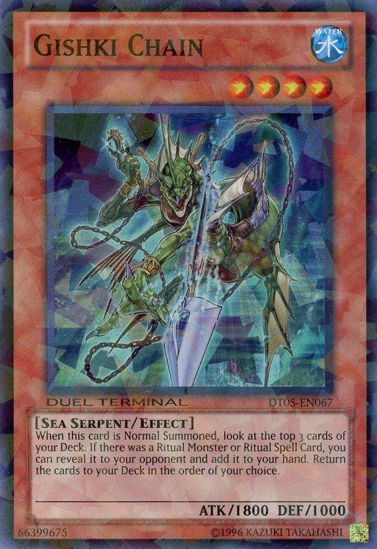 Gishki Chain [DT05-EN067] Super Rare (ONLINE ORDER ONLY)