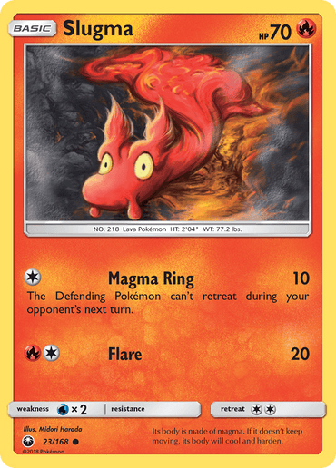 Slugma (23/168) [Sun & Moon: Celestial Storm] (Online Only)