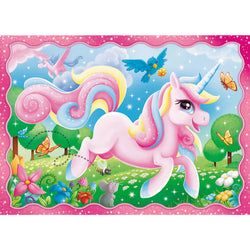 Trefl Preschool 4 in 1 Puzzle - Unicorns and Magic (ONLINE ORDER ONLY)