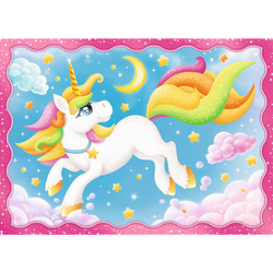 Puzzle: Unicorns and Magic - Preschool 4 in 1 (ONLINE ORDER ONLY)