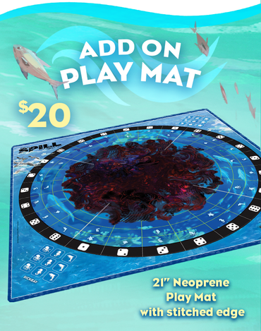The Spill: Neoprene Playmat - Kickstarter exclusive (ONLINE ORDER ONLY)