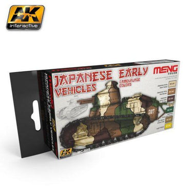 AK Interactive: Japanese Early Vehicles Colors Set (ONLINE ORDER ONLY)