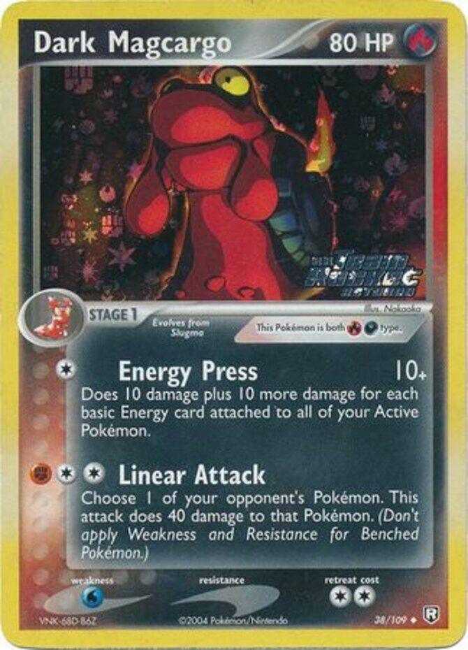 Dark Magcargo (38/109) (Stamped) [EX: Team Rocket Returns] (Online Only)