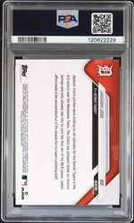 Graded 2025 Topps Now Jackson Jobe #60 Rookie RC Baseball Card PSA 9 Mint (ONLINE ORDER ONLY)
