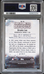 Graded 2025 Topps Bowman Brooks Lee #GL14 Greatness Loading Rookie RC Baseball Card PSA 10 Gem Mint (ONLINE ORDER ONLY)