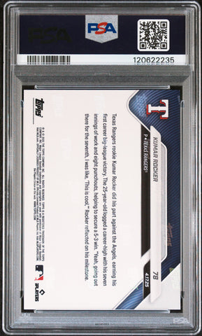 Graded 2025 Topps Now Kumar Rocker #78 Gold Foil /50 Rookie RC Baseball Card PSA 8 Near Mint (ONLINE ORDER ONLY)