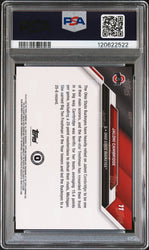 Graded 2025 Topps Bowman U Now Jaloni Cambridge #11 March Madness Black Rookie RC Basketball Card PSA 9 Mint (ONLINE ORDER ONLY)