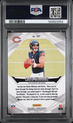 Graded 2024 Panini Phoenix Caleb Williams #151 Rookie RC Football Card PSA 9 Mint (ONLINE ORDER ONLY)