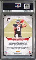 Graded 2024 Panini Phoenix Michael Penix Jr. #229 Rookie RC Football Card PSA 9 Mint (ONLINE ORDER ONLY)
