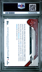 Graded 2025 Topps Now Roman Anthony #285 Black Foil /10 Rookie RC Baseball Card PSA 10 Gem Mint (ONLINE ORDER ONLY)