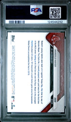 Graded 2025 Topps Now Marcelo Mayer #289 Red Foil /5 Rookie RC Baseball Card PSA 10 Gem Mint (ONLINE ORDER ONLY)