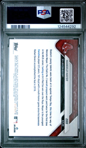 Graded 2025 Topps Now Marcelo Mayer #289 Red Foil /5 Rookie RC Baseball Card PSA 10 Gem Mint (ONLINE ORDER ONLY)