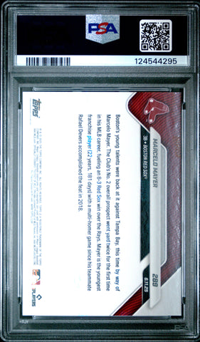 Graded 2025 Topps Now Marcelo Mayer #289 Rookie RC Baseball Card PSA 10 Gem Mint (ONLINE ORDER ONLY)