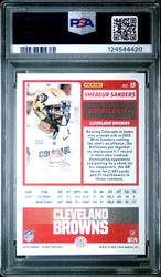 Graded 2025 Panini Score Shedeur Sanders #15 Rookie RC Football Card PSA 9 Mint (ONLINE ORDER ONLY)