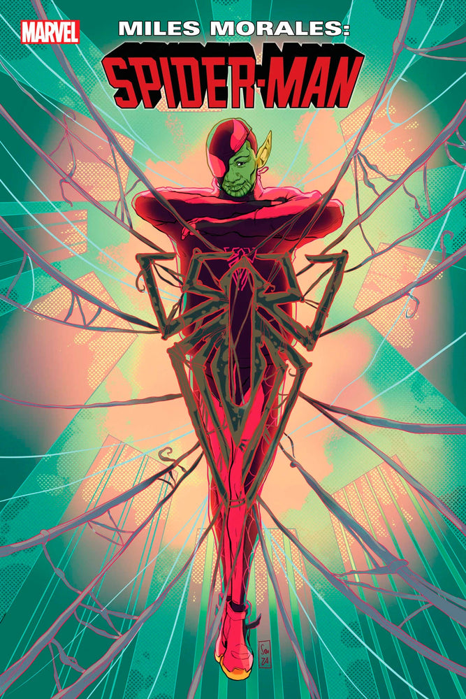 Miles Morales Spider-Man #38 B Ernanda Souza Skrull Variant (06/01/2022) Marvel (ONLINE ORDER ONLY)
