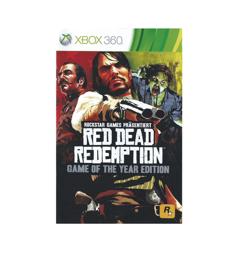 Red Dead Redemption GOTY Edition | XBOX 360 | VG (ONLINE ORDER ONLY)