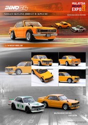 Inno64 Nissan Skyline 2000 GT-R (KPGC10) MALAYSIA DIECAST EXPO 2023 Event Edition 1:64 (ONLINE ORDER ONLY)
