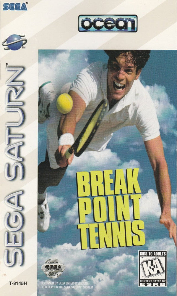 Break Point Tennis (Sega Saturn) (ONLINE ORDER ONLY)